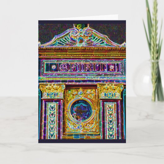 Carte d'esprit coloré (Devant)