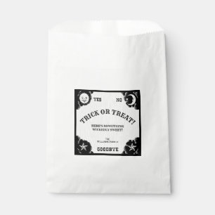 Carte d'Esprit Halloween Favoriser Sacs
