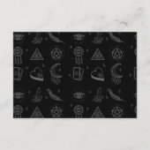 Carte d'Esprit Mystique gothique Crystal Ball Déta (Dos)