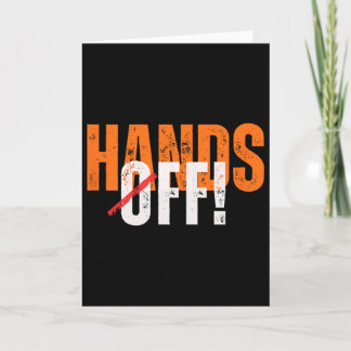 Carte Desserrer les mains ! Anti-trump 