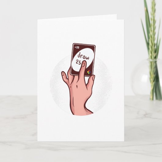 Carte Dessin +25 (Devant)