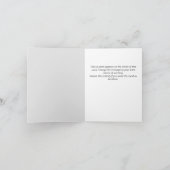 Carte Dessin animé de Noël d'avocat et de client (Intérieur)