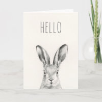 Dessin au crayon de lapin