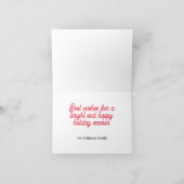 Carte dessin d'arbre de Noël (Intérieur)