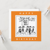 Carte Dessin de balle habillée de la police (Devant/Arrière en situation)