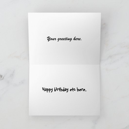 Carte Dessin de chasse au canard (Intérieur)