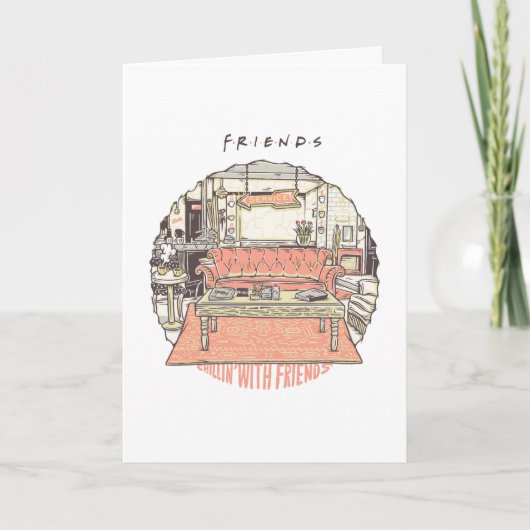 Carte Dessin de Chillin avec AMIS™ (Devant)