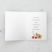 Carte Dessin de jour pour les mères de poules à fleurs b (Intérieur)