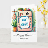 Carte Dessin de l'enfant sur le réfrigérateur - Bonne ma (Fleur jaune)