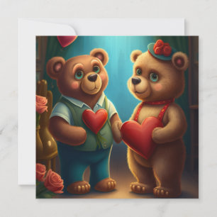 Carte Dessin de Saint Valentin