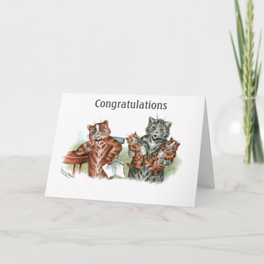 Carte Dessin de Twin Kittens (Devant)