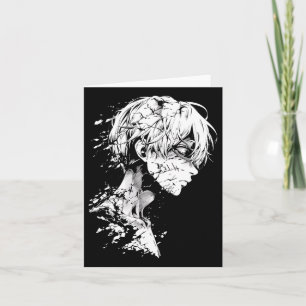Carte Dessin d'oeuvre d'art à motif d'anime manga Anime