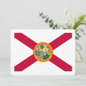 Carte Dessin du drapeau de l'État de Floride (Debout devant)