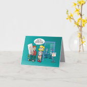 Carte dessin; sollicitation avec un CV (Fleur jaune)