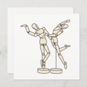 Carte Dessiné vers vous (Devant / Derrière)