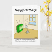 Carte Dessiner un blanc - Loterie Murphy - Customisez-le (Fleur jaune)