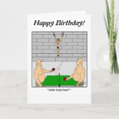 Carte Dessiner un blanc - peu d'aide - Customisez-le (Devant)