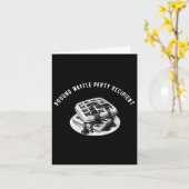 Carte Destinataire unique de Design Severance Waffle Par (Fleur jaune)