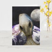 Carte Destination Terre (Fleur jaune)