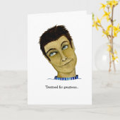 Carte Destiné à la grandeur (Fleur jaune)