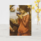 Carte Destiny par John William Waterhouse (Fleur jaune)