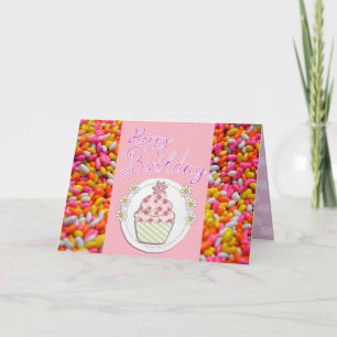 Carte Destiny Princess Cupcake Rose Destinée