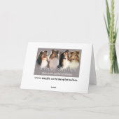 Carte d'étagère d'hiver (Dos)