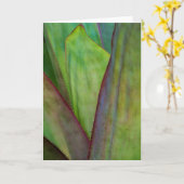 Carte Détail d'Agave (Fleur jaune)