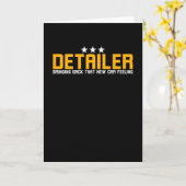 Carte Détaillant auto Nouveau Sentiment de voiture (Fleur jaune)