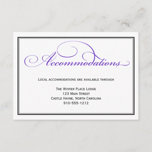 Carte détaillée des hébergements pour Mariages de (Devant)