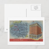 Carte détaillée, Hôtel Lycoming - Williamsport, PA (Devant / Derrière)