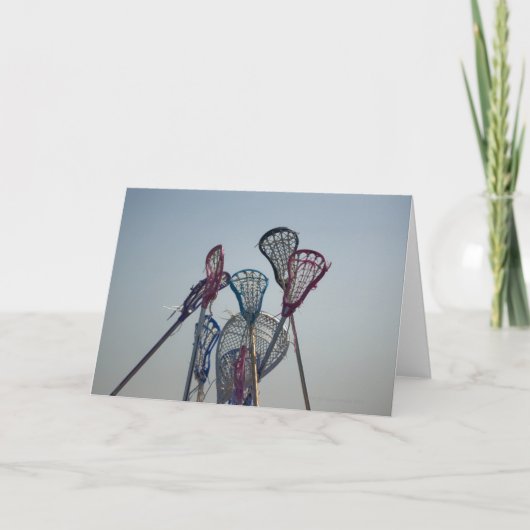 Carte Détails de jeu de lacrosse (Devant)