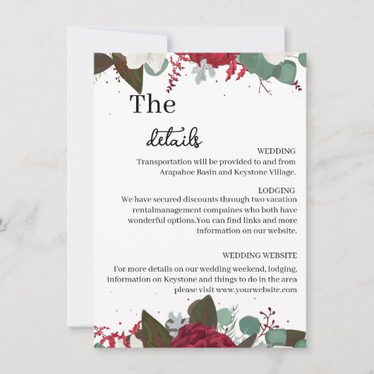 Carte Détails du jeu moderne 5 (Devant)