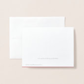 Carte d'état à huile style Miss America (Derrière avec enveloppe)