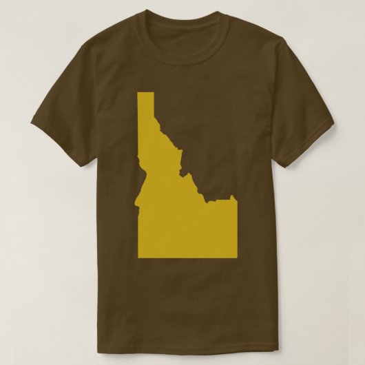 Carte d'état de l'Idaho TShirt (Design devant)