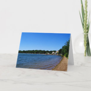 CARTE D'ÉTÉ : Lac Harriet "Plage"_ Carte