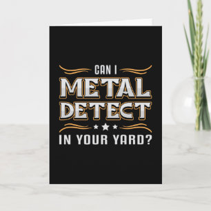Carte Détectoriste Détecteur Métal Détection Idée Cadeau