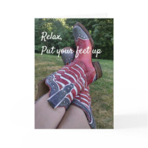 Détendez-vous, mettez vos pieds en l'air