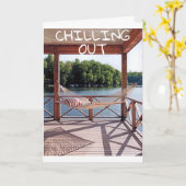 CARTE ***DÉTENTE*** POUR TON "ANNIVERSAIRE !" EXCELLENTE (Fleur jaune)