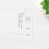 Carte d'étiquette de prix minimaliste (Bureau)