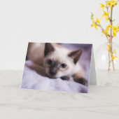 Carte détourné mignonne (Fleur jaune)