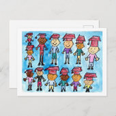 Carte d'études pour enfants (Devant / Derrière)