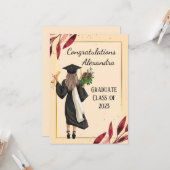 Carte d'études pour femmes (Devant/Arrière en situation)