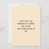 Carte d'études pour femmes (Dos)