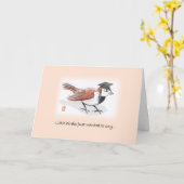 Carte d'études pour la petite Birdie (Fleur jaune)