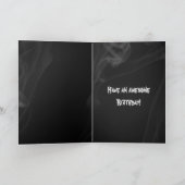 Carte Deus Mortis Métal Lourd Dieu de la mort (Intérieur)