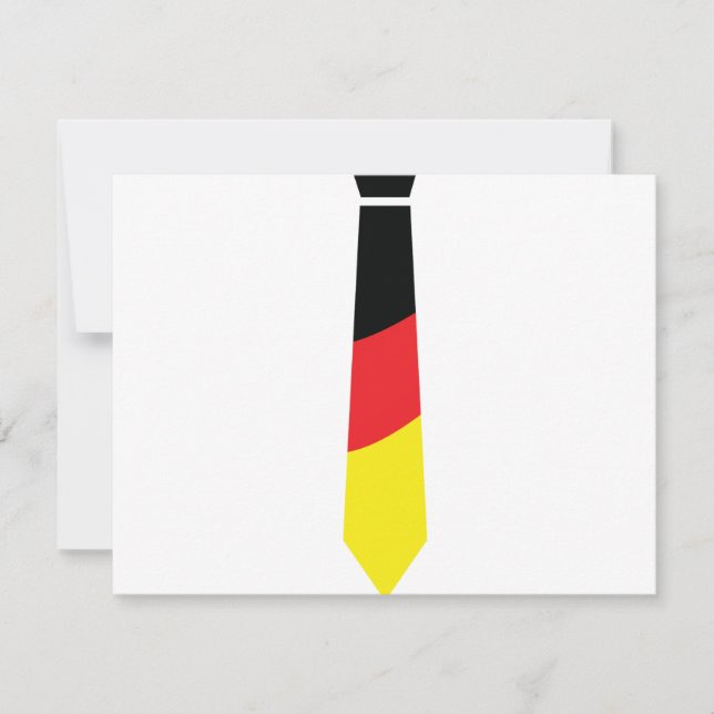 Carte deutschland krawatte (Devant)