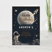 Carte Deux à la Lune Anniversaire (Devant)