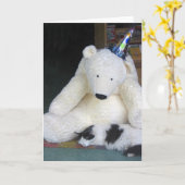 Carte Deux amis (Fleur jaune)