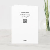 Carte Deux amis pour toujours (Dos)